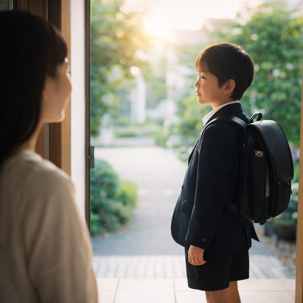 愛知県小牧市で武道を学ぶ小学生の朝の姿。北外山会館で少林寺拳法を習い、自信と姿勢が育つ子ども。習い事を探す保護者に人気の愛知小牧道院。