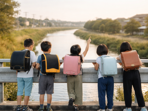 武道とは何かを学ぶ小学生の後ろ姿｜愛知県小牧市北外山会館 少林寺拳法 愛知小牧道院